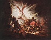 CUYP, Benjamin Gerritsz. The Angel Is Opening Christ's Tomb oil painting artist